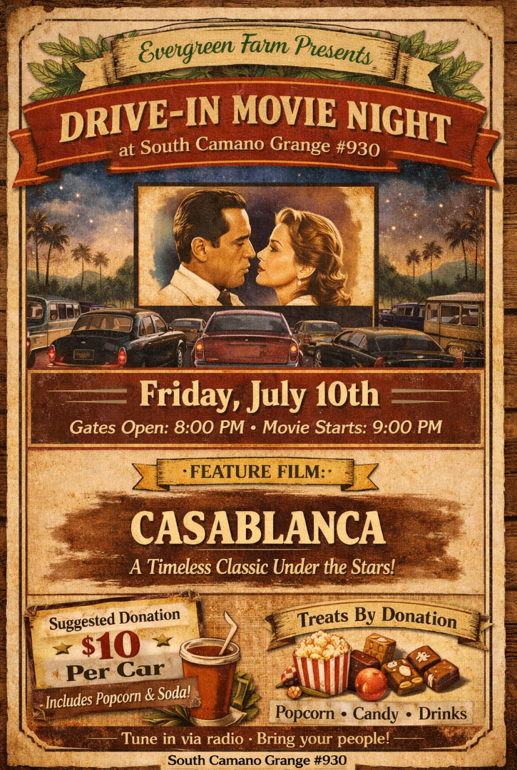 Drive-In Movie: Casablanca